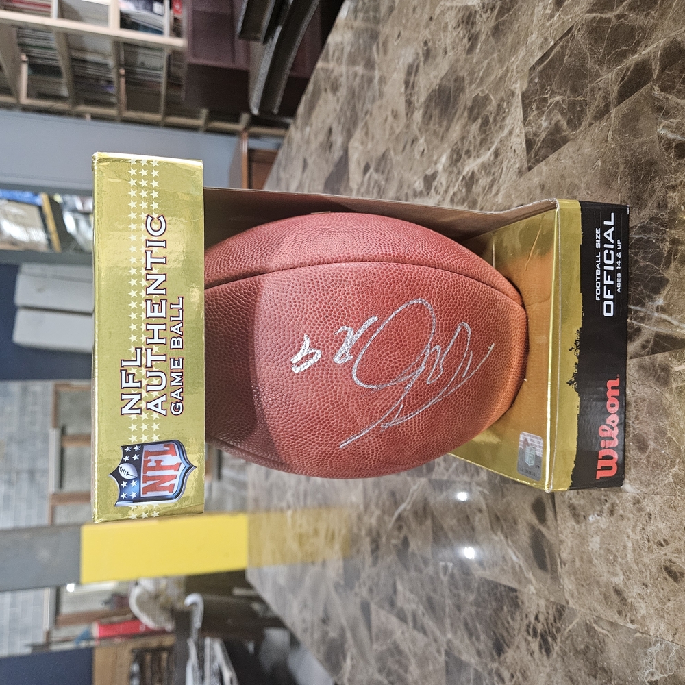 Drew Brees Autographed Wilson NFL Authentic '' The Duke ''  Leather Football NIB